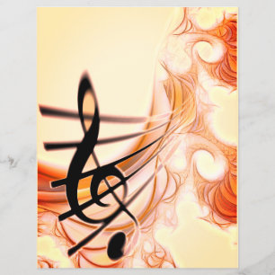Papier Treble Clef Gold 2 Musicien Scrapbooking