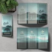 Papier Tri-Fold Reiki Master Yoga instructeur de médiatio