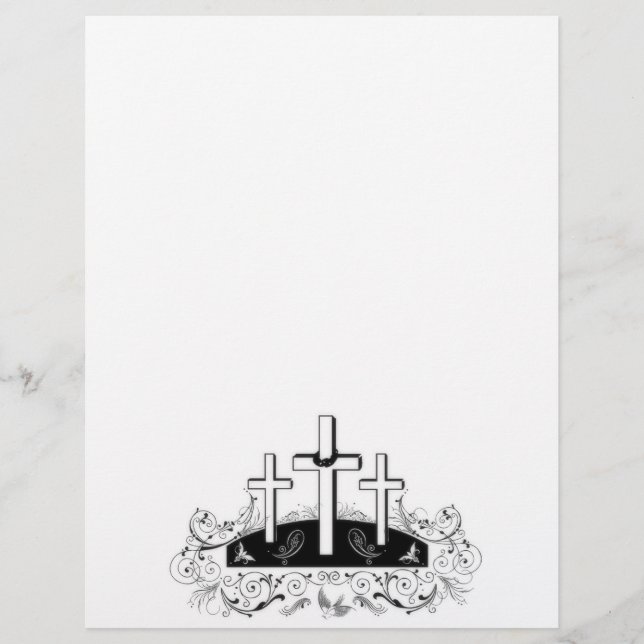 Papier Trois croix (Devant)