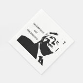 Papier Trump/Destructeur Pas Constructif Serviette en Pap (Coin)