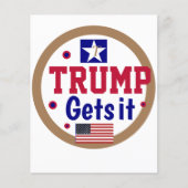 Papier Trump l'obtient ! (Devant)