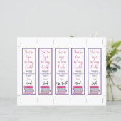 Papier Tu es Tops dans mon livre ! Les Signets de Valenti (Debout devant)