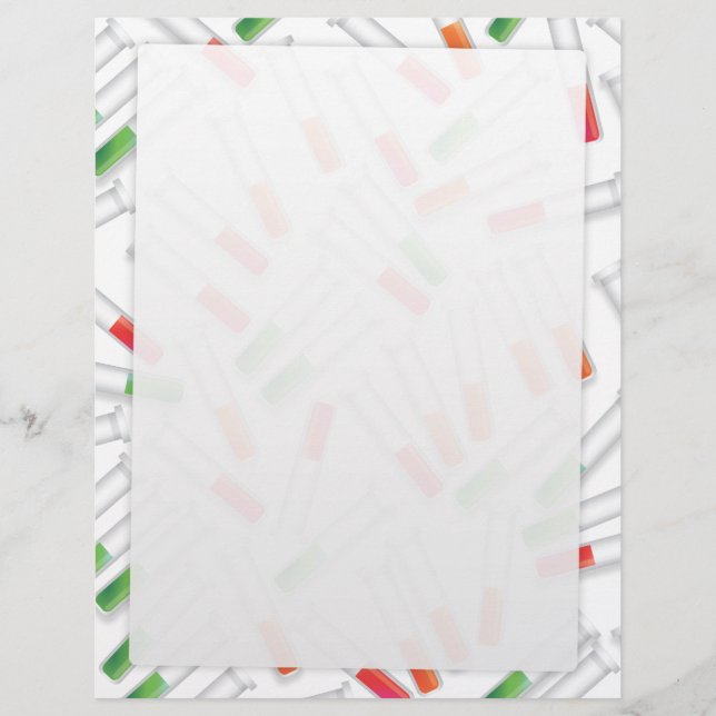 Papier Tube d'essai (Devant)