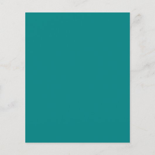 Papier Turquoise Garçon Confirmation Arche blanche Budget (Dos)