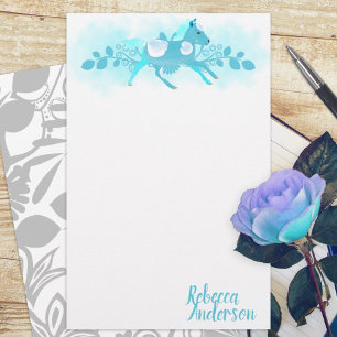 Papier Turquoise Pony Personal Stationnaire
