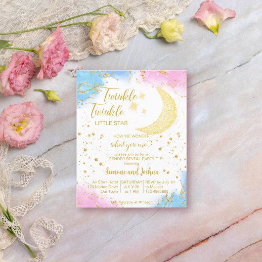 Papier Twinkle scintille petit star genre révéler invitat