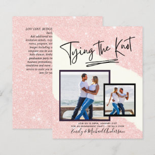 Papier Tying The Knot - Photo Engagement Party Invitation