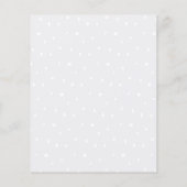 Papier Type Texte BUDGET Mariage 4 Merci photo (Dos)