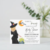 Papier Un bébé brasse de l'aquarelle sorcière Blonde pers (Debout devant)