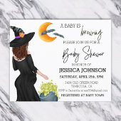 Papier Un bébé brasse de l'aquarelle sorcière personnalis