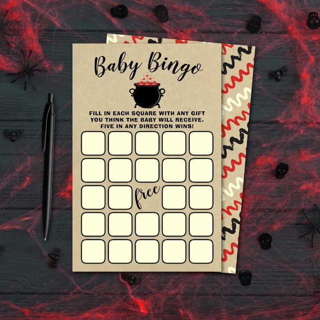 Papier Un Bébé Doux Brasse Le Baby shower D'Halloween (Créateur téléchargé)