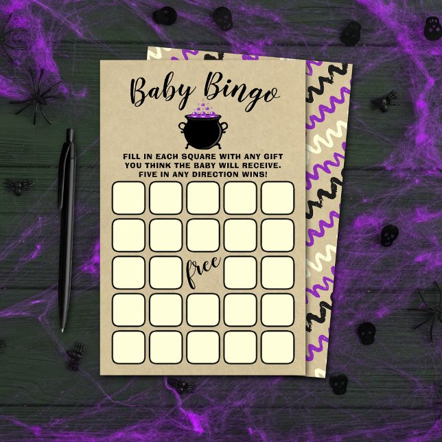 Papier Un Bébé Doux Brasse Le Baby shower D'Halloween (Créateur téléchargé)