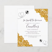 Papier Un budget pour un Invitation de fête d'anniversair (Devant / Derrière)