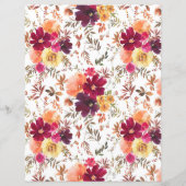 Papier Un Budget Un Peu Citrouille Tombe Le Baby shower F (Dos)