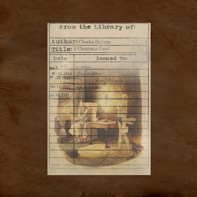 Papier Un Ephémère de Noël Carol Junk Journal (Créateur téléchargé)