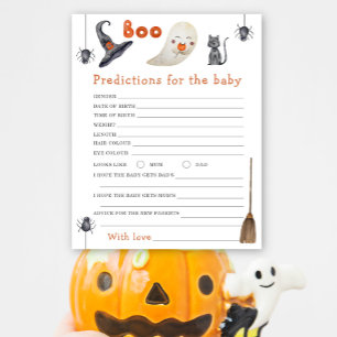 Papier Un fantôme mignon - prédictions et conseils bébé