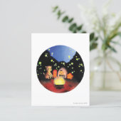 Papier Un feu de camp avec de bons amis (Debout devant)