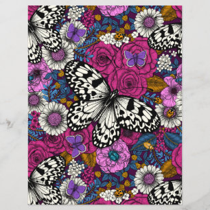 Papier Un jardin coloré II
