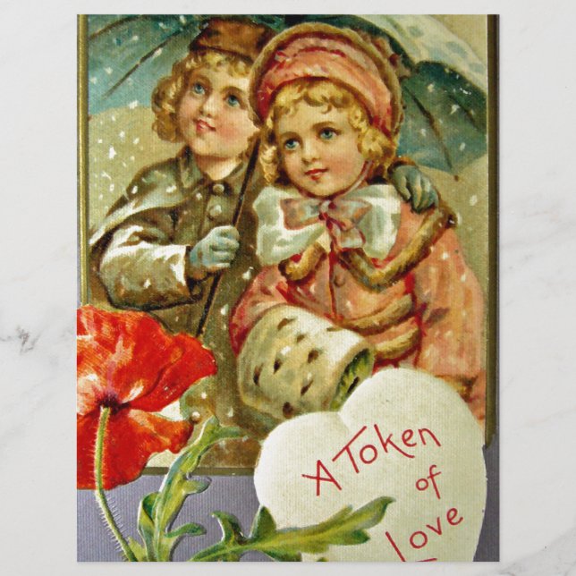 Papier Un jeton d'amour (Devant)