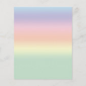 Papier Un lapin de lapin de Pâques Ballerina Anniversaire (Dos)