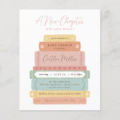 Papier Un nouveau chapitre | Baby shower budgétaire de li (Devant)