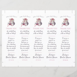 Papier Un Nouveau Chapitre Commence ! Signet Douche Faveu