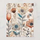 Papier Un petit baby shower citrouille (Dos)