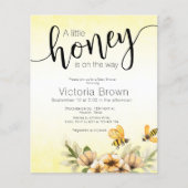 Papier Un petit Baby shower d'abeilles (Devant)