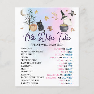 Papier Un petit boo est presque dû Old Wifes Tales Game.