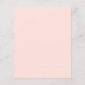 Papier Un petit budget Boo Invitation Baby shower fille (Dos)