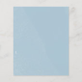 Papier Un petit budget Citrouille Baby shower garçon Invi (Dos)