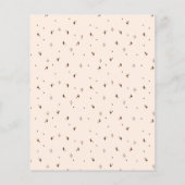 Papier Un Tini Un Peu Ancien Budget Anniversaire Fête Inv (Dos)