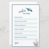 Papier Under the Sea Wishes (Devant / Derrière)