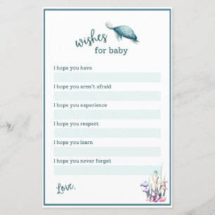 Papier Under the Sea Wishes