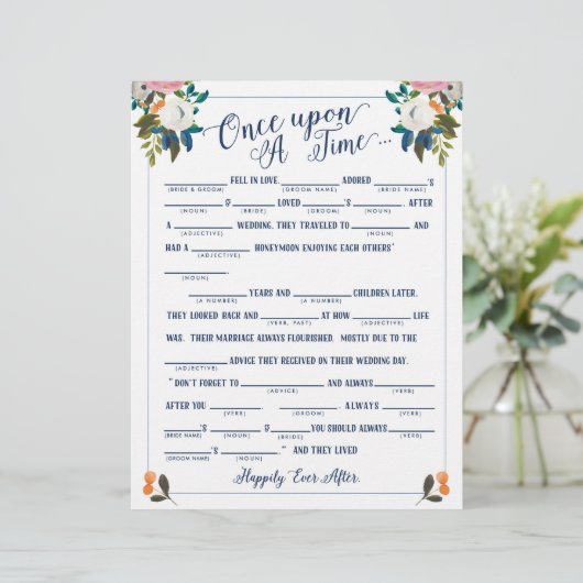 Papier Une Fois De Temps Histoire D'Amour Jeu Libs De Mar (Debout devant)