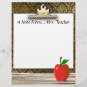 Papier Une Note De...Papeterie Apple (Devant)