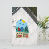 Papier Une Planche De Plaisir (Debout devant)