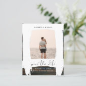 Papier Urban Chic Minimalist PHOTO Enregistrer le budget  (Debout devant)