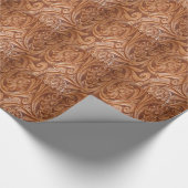 Papier usiné occidental d'emballage cadeau de (Coin)