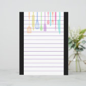 Papier Ustensiles de Cuisine rétro (Debout devant)