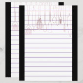 Papier Ustensiles de cuisine rétro (Devant / Derrière)