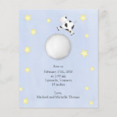 Papier Vache d'aquarelle simple bébé sautée au-dessus de  (Dos)