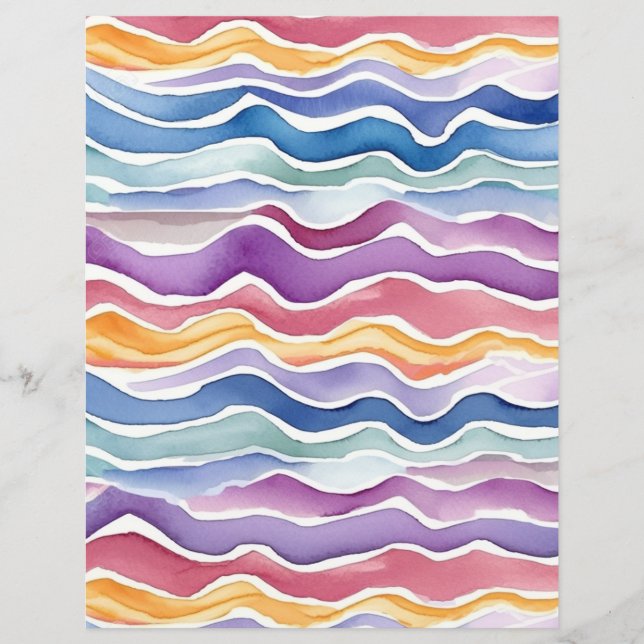 Papier Vagues 7 (Devant)