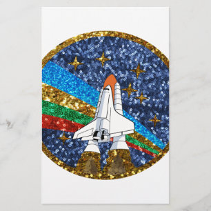 Papier vaisseau spatial séquentiel