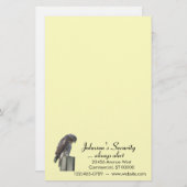 Papier - valk (Voorkant / Achterkant)