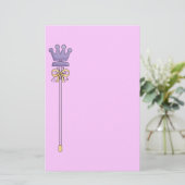 Papier van Cute princess (Staand voorkant)