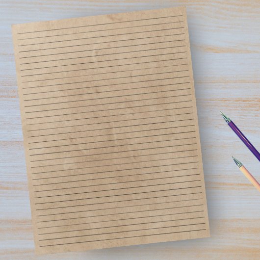 Papier van de Academie -  achtergrond Tan Notitieblok