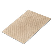 Papier van de Academie -  achtergrond Tan Notitieblok (Schuin)