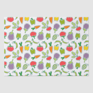 Papier van de Garden Party Veggies