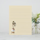 Papier van de soort gebruikt bij de boomstructuur (Staand voorkant)